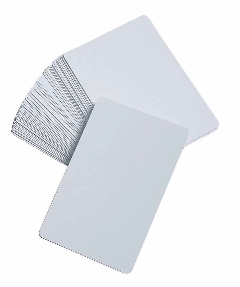 LEARNING ADVANTAGE - CTU7387 Blank Playing Cards, Glossy - DIY Game Cards, Memory Game, Flash Cards by Learning Advantage Multi - Image 1